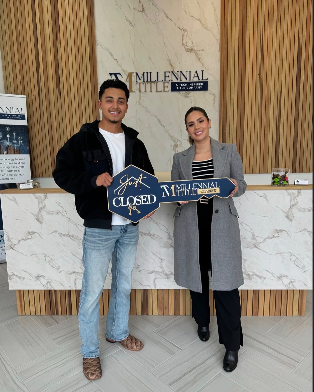 Henry with Houston homebuyers